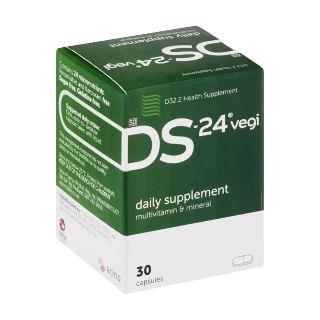Ds-24 Vegi Multivitamin And Mineral Daily Supplement Capsules