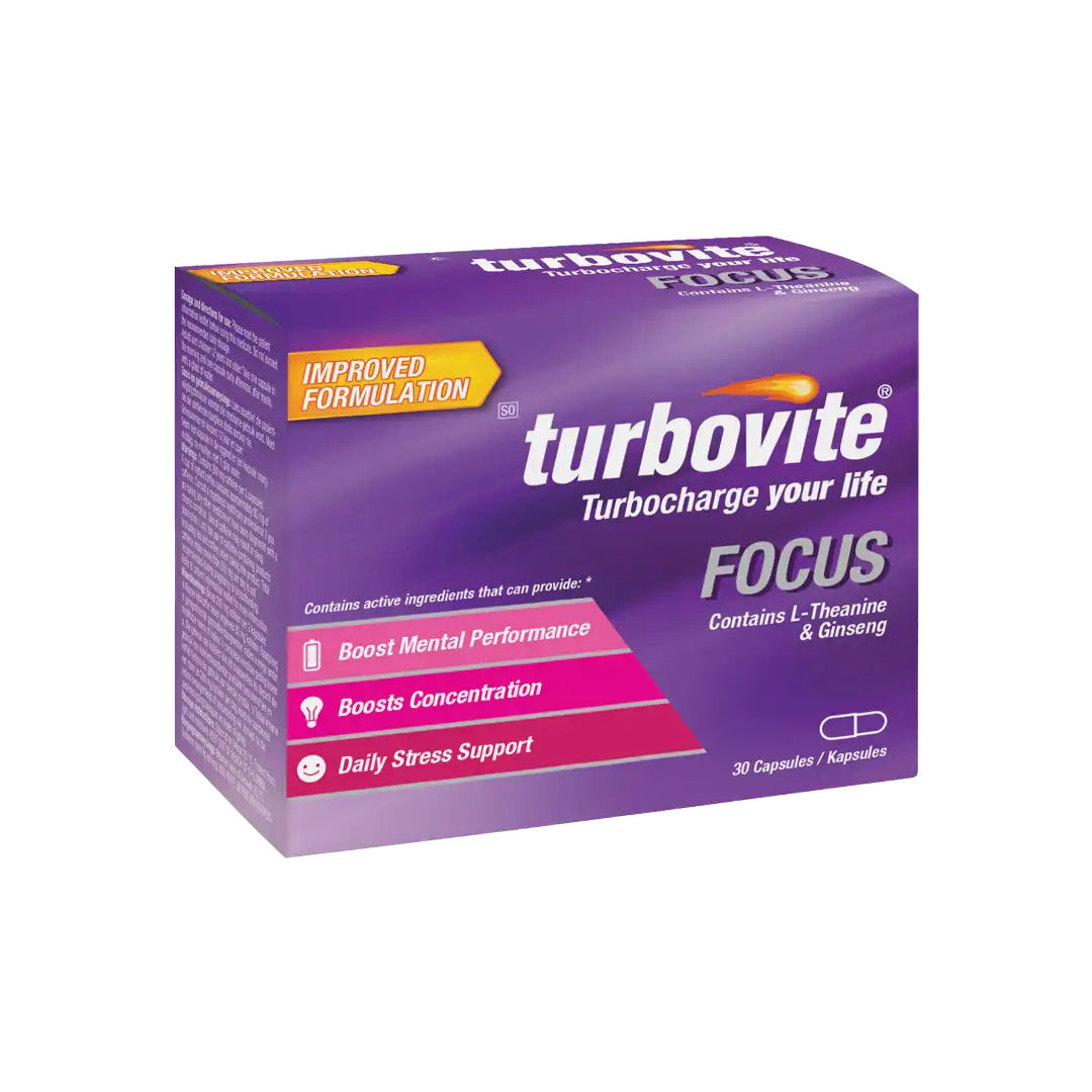 Turbovite Focus Capsules, 30's