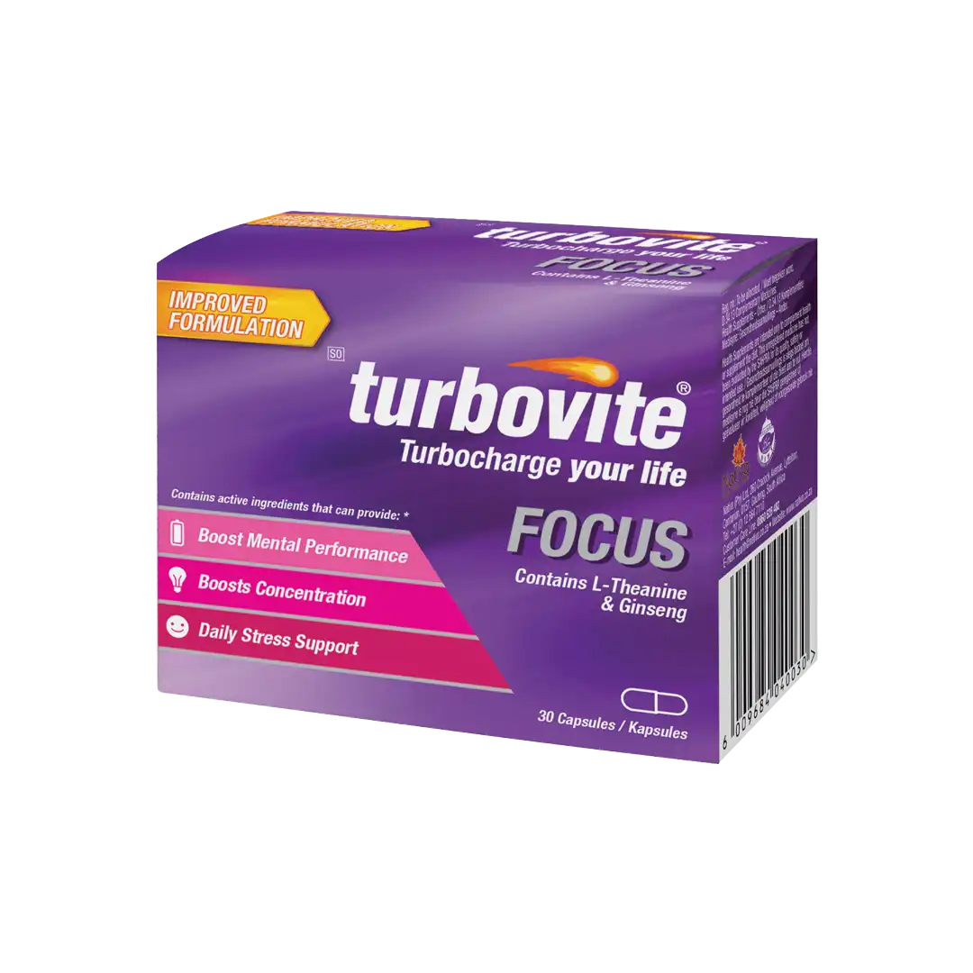 Turbovite Focus Capsules, 30's