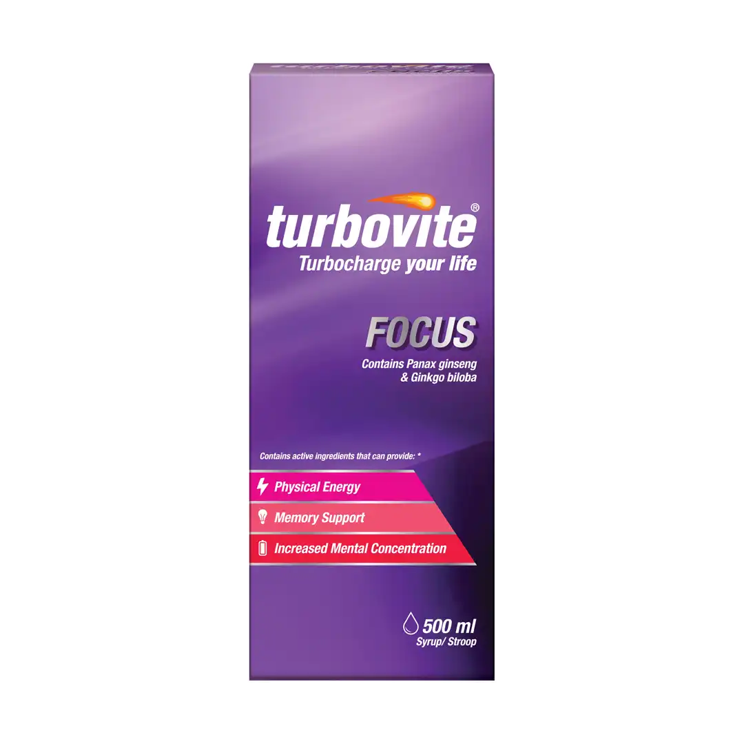 Turbovite Focus Syrup, 500ml