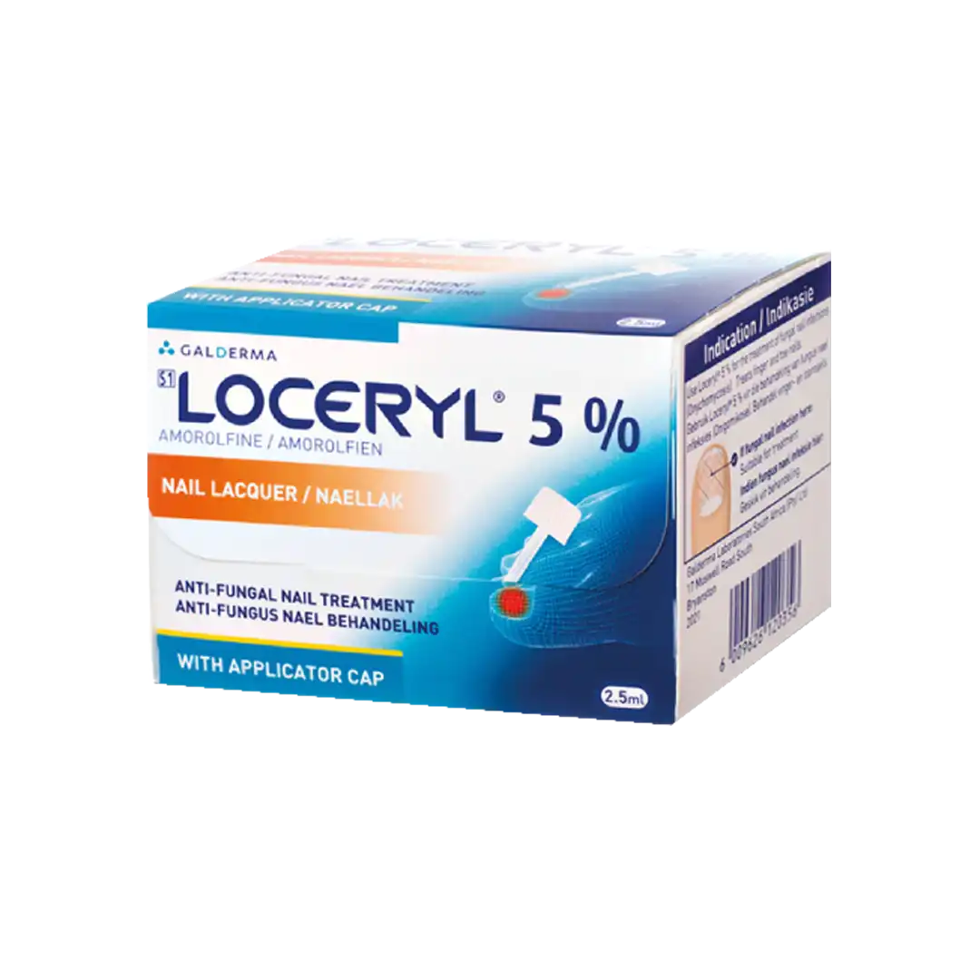 Galderma Loceryl 5% Amorolfine Nail Lacquer, 2.5ml