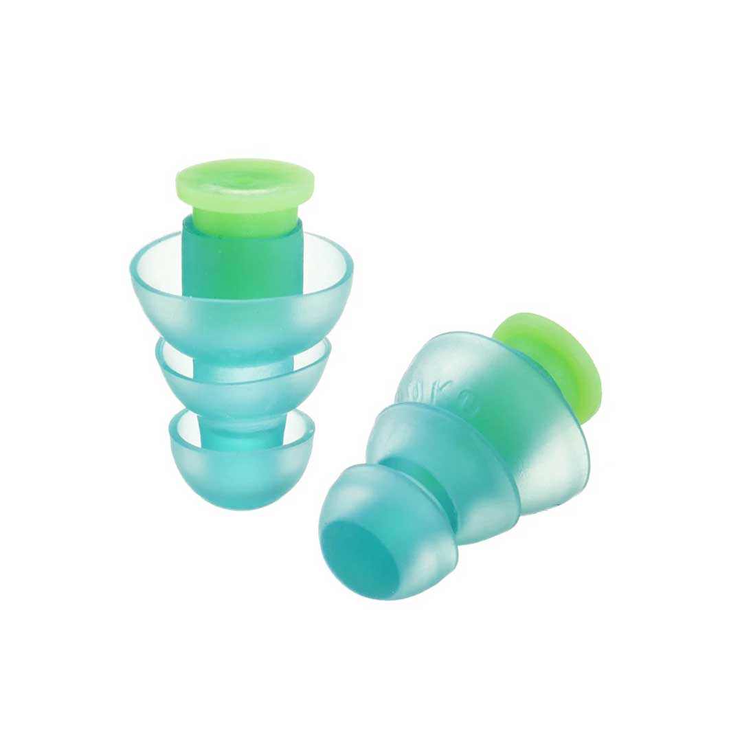 Silicone Ear Plugs, 2 Pairs