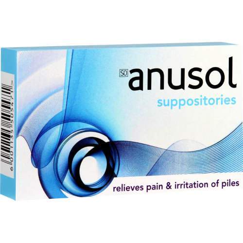 Anusol Health Anusol Suppositries, 12's 3574661172248 704148005