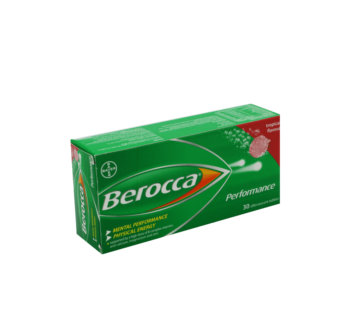 Berocca Vitamins Tropical Berocca Various Flavours Eff Tabs, 30's 6003787993583 704604003