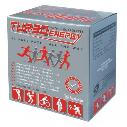 Turbo Energy Sports Nutrition Turbo Energy Powder Sachets, 15's 6009631690035 704702001