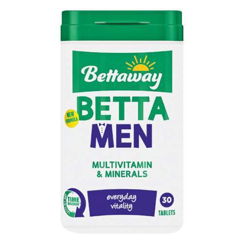 Bettaway Vitamins Bettaway For Men Tabs, 30's 6001860063246 705367001