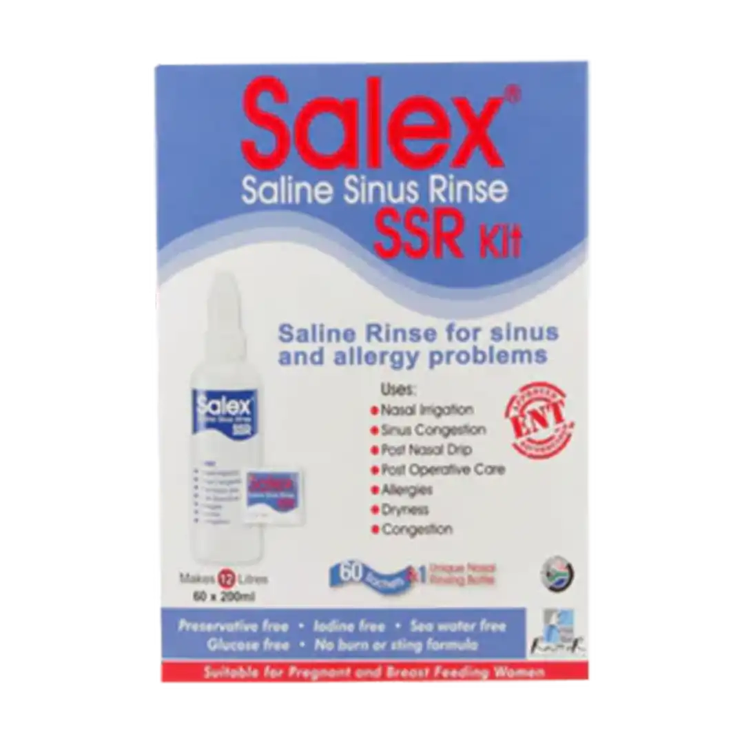 Salex Saline Sinus Rinse Kit