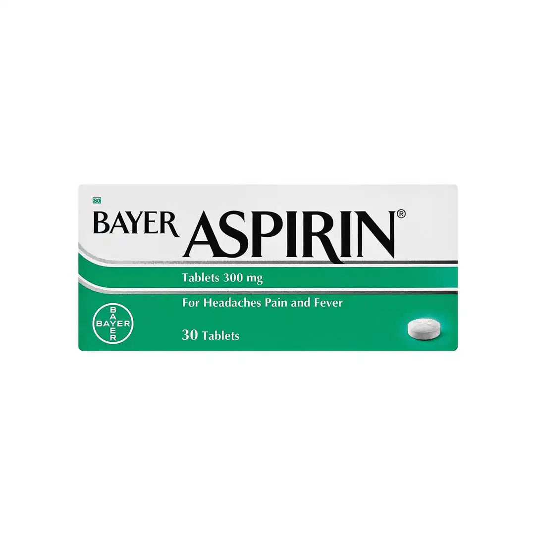 Bayer Aspirin 300mg Tablets, 30's