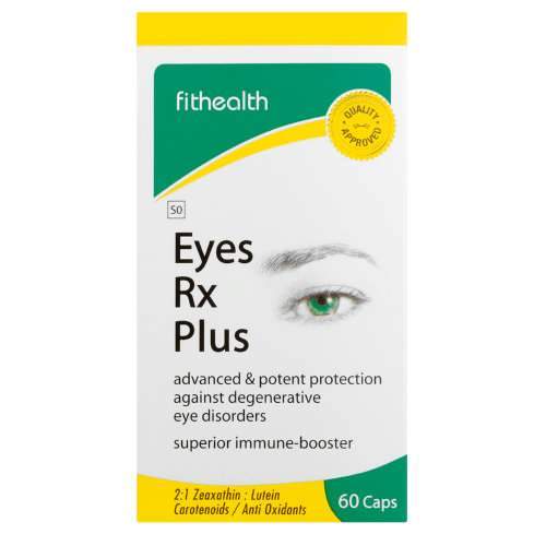 Fithealth Vitamins Fithealth Eyes Rx Plus Caps, 60's 6001213011177 707343001