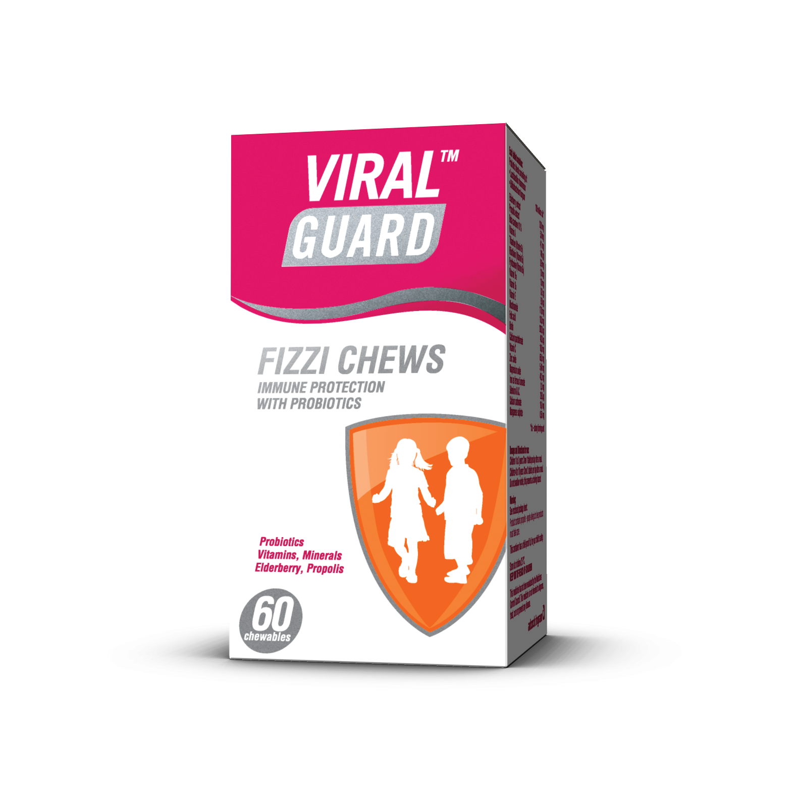 Viral Guard Fizzi Chews, 60 Tablets