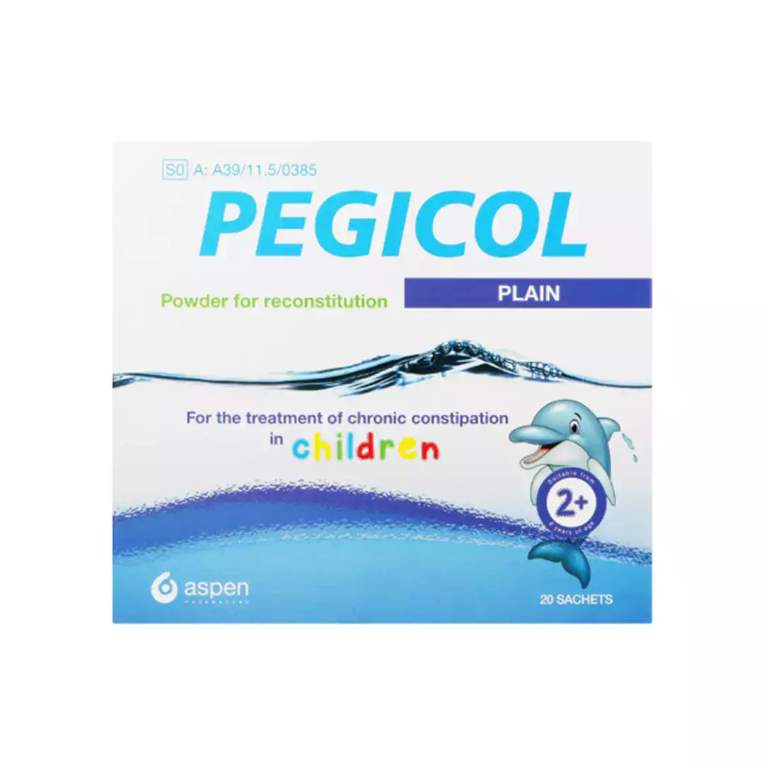 Pegicol Plain Children Chronic Constipation Powder, 20's