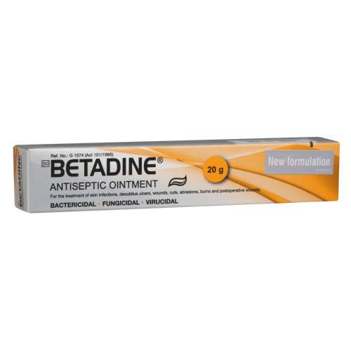 Mopani Pharmacy Health Betadine Antispetic Ointment 20g 6001319804000 707945003