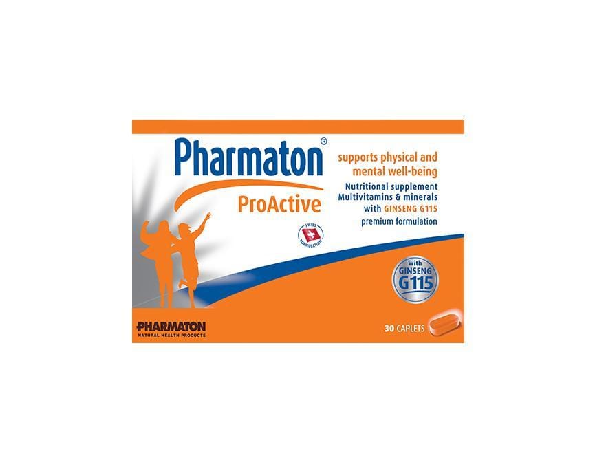 Pharmaton Vitamins Pharmaton Proactive Caps, 30's 6006127001764 708609001