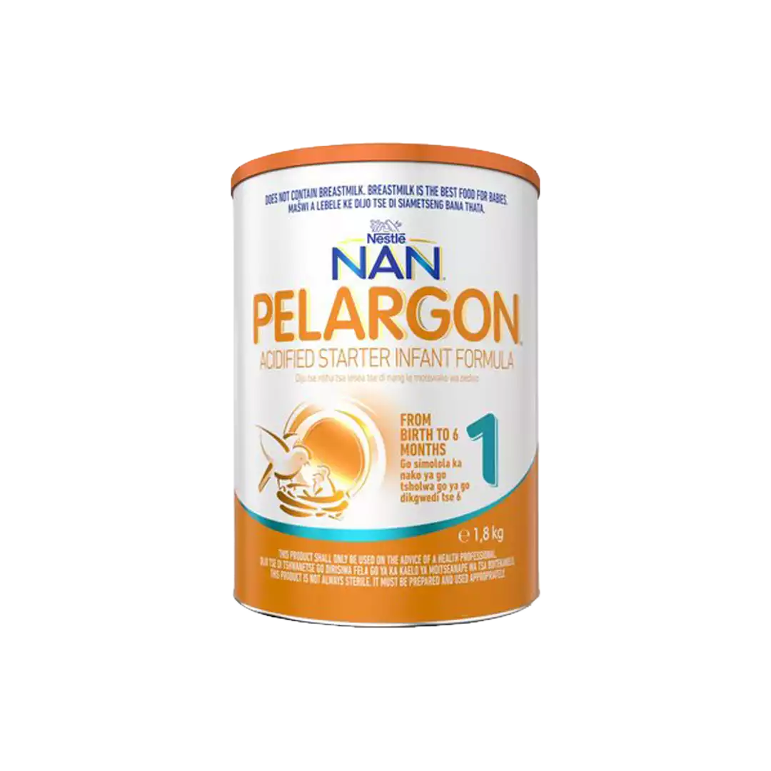 Nestle NAN Pelargon Stage 1 Acidified Starter Infant Formula, 1.8kg