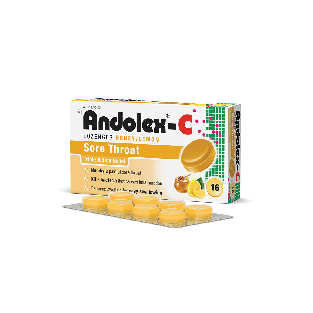 Andolex-C Lozenges Assorted, 16's