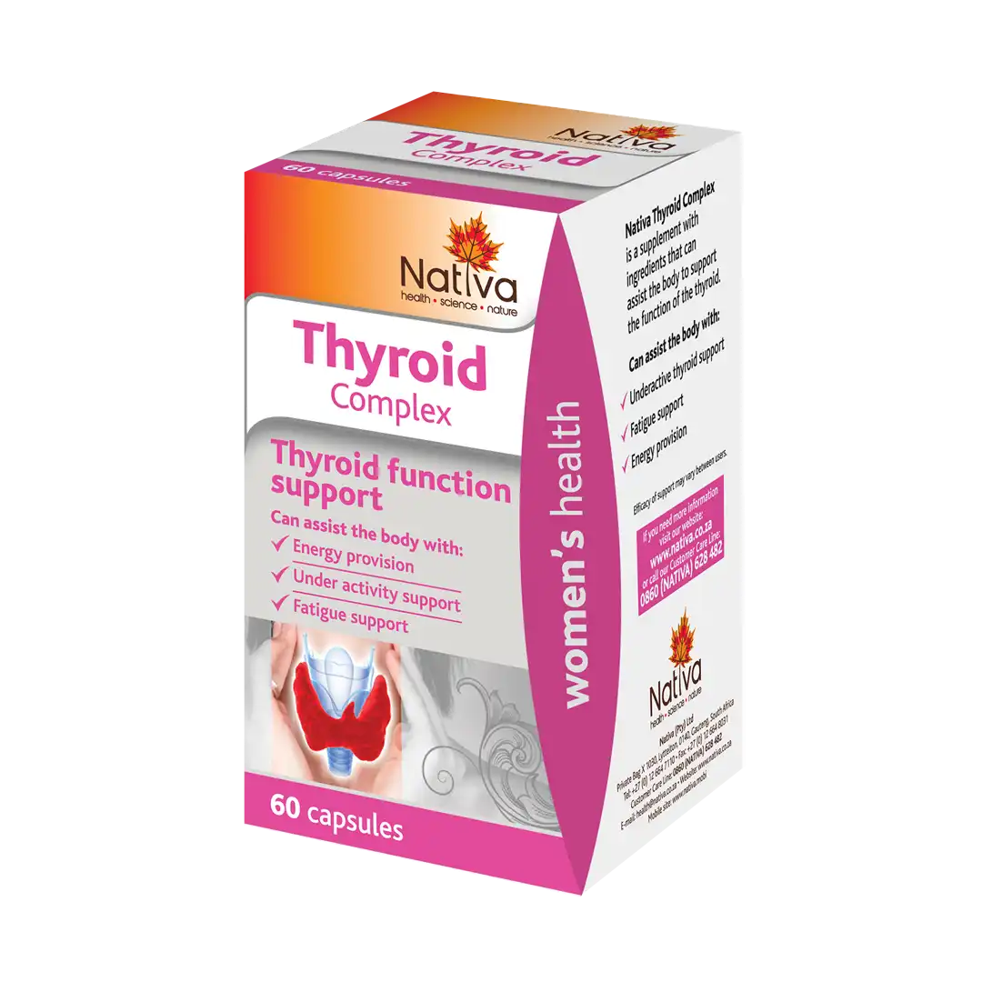 Nativa Thyroid Complex Capsules, 60's