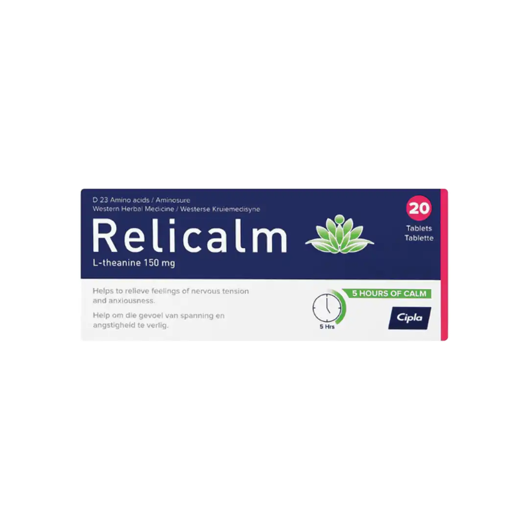 Relicalm Day & Night Tablets, 20's