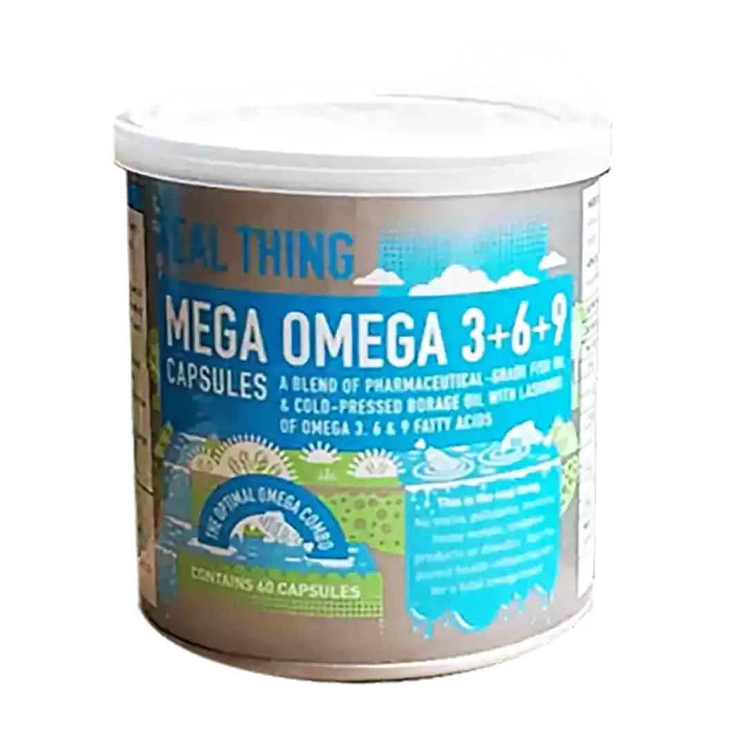 The Real Thing Mega Omega 3+6+9 Caps, 60's