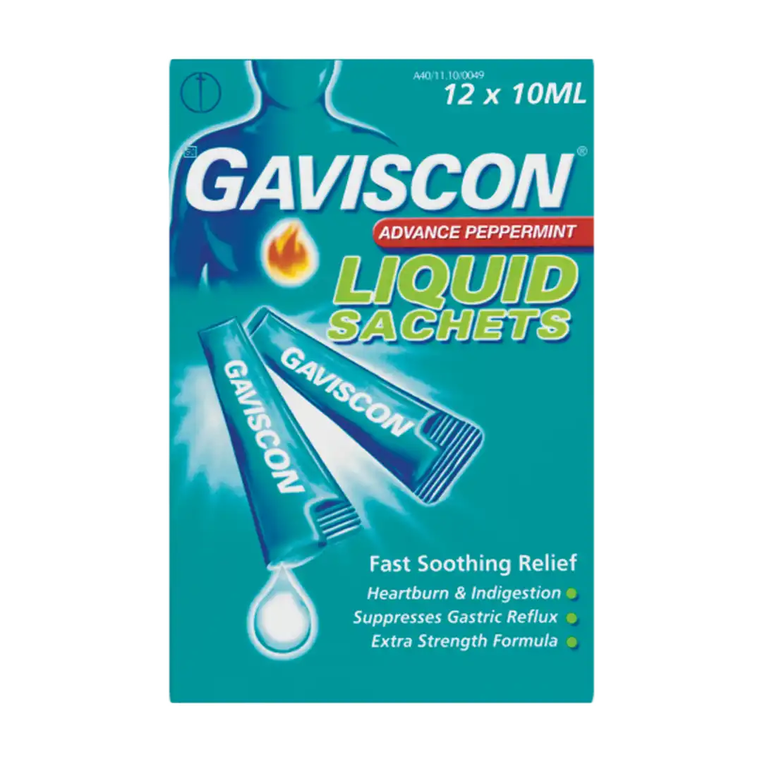 Gaviscon Advance Peppermint Sachets, 12's