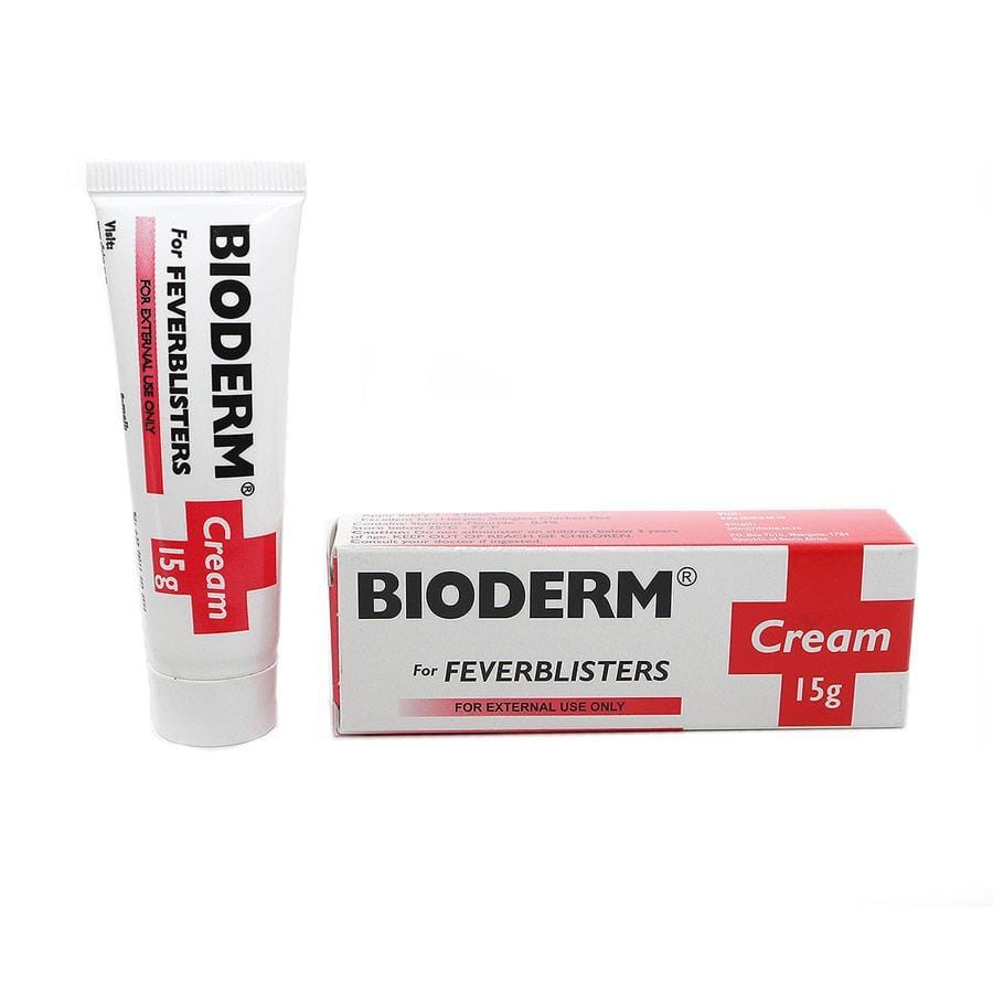 Bioderm Health Bioderm 0.4% Fever Blister Cream, 15g 6009673880166 711313001