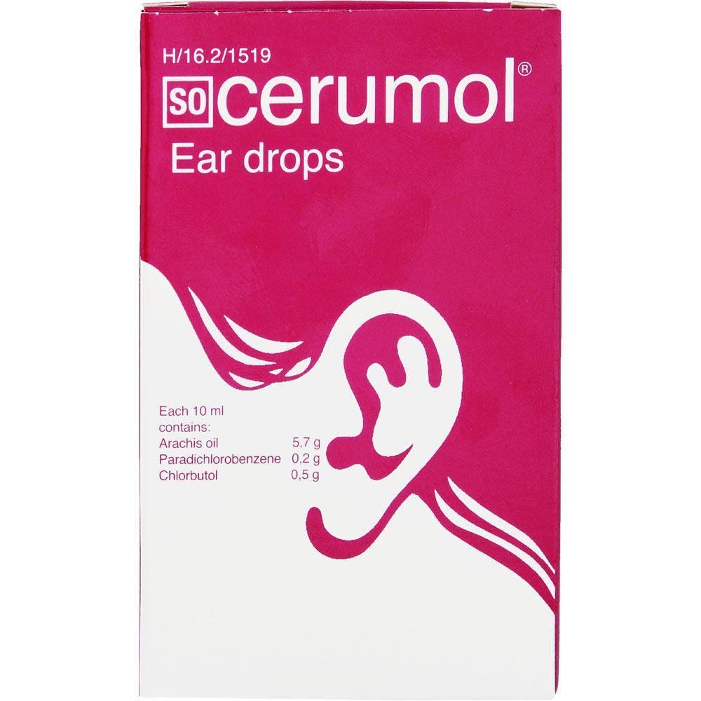 Cerumol Health Cerumol Ear Drops, 10ml 6007853000045 713430001