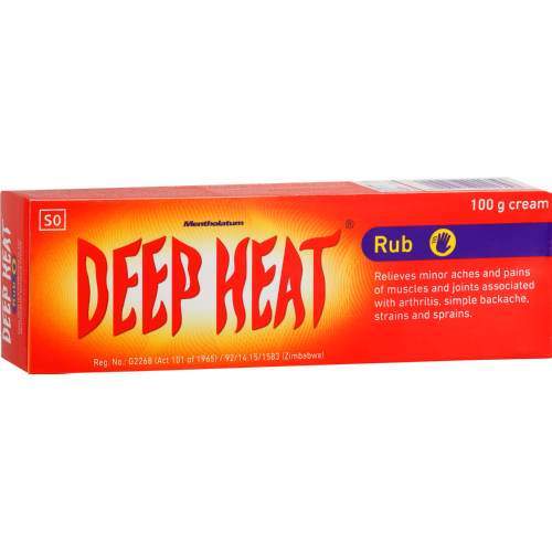 Deep Heat Health Deep Heat Rub 100g 6001546011356 717967034