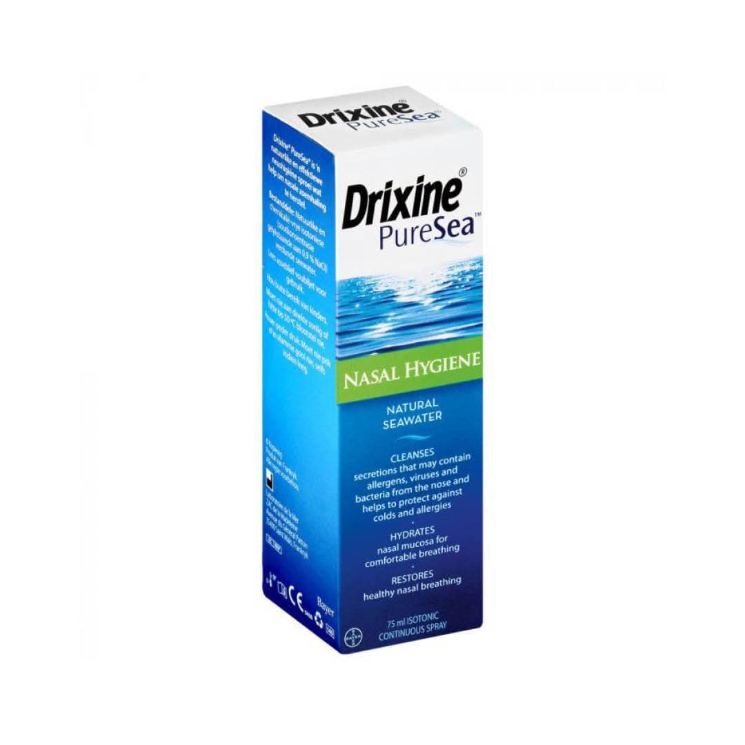 Mopani Pharmacy Health Drixine PureSea Nasal Hygiene Spray, 75ml 6003422008382 718315001