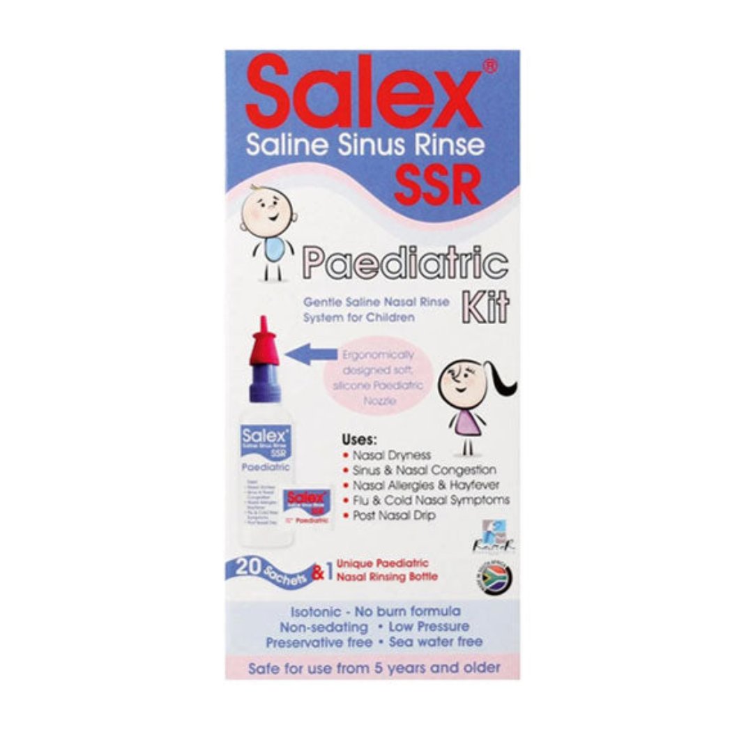 Salex Saline Rinse Paediatric Kit