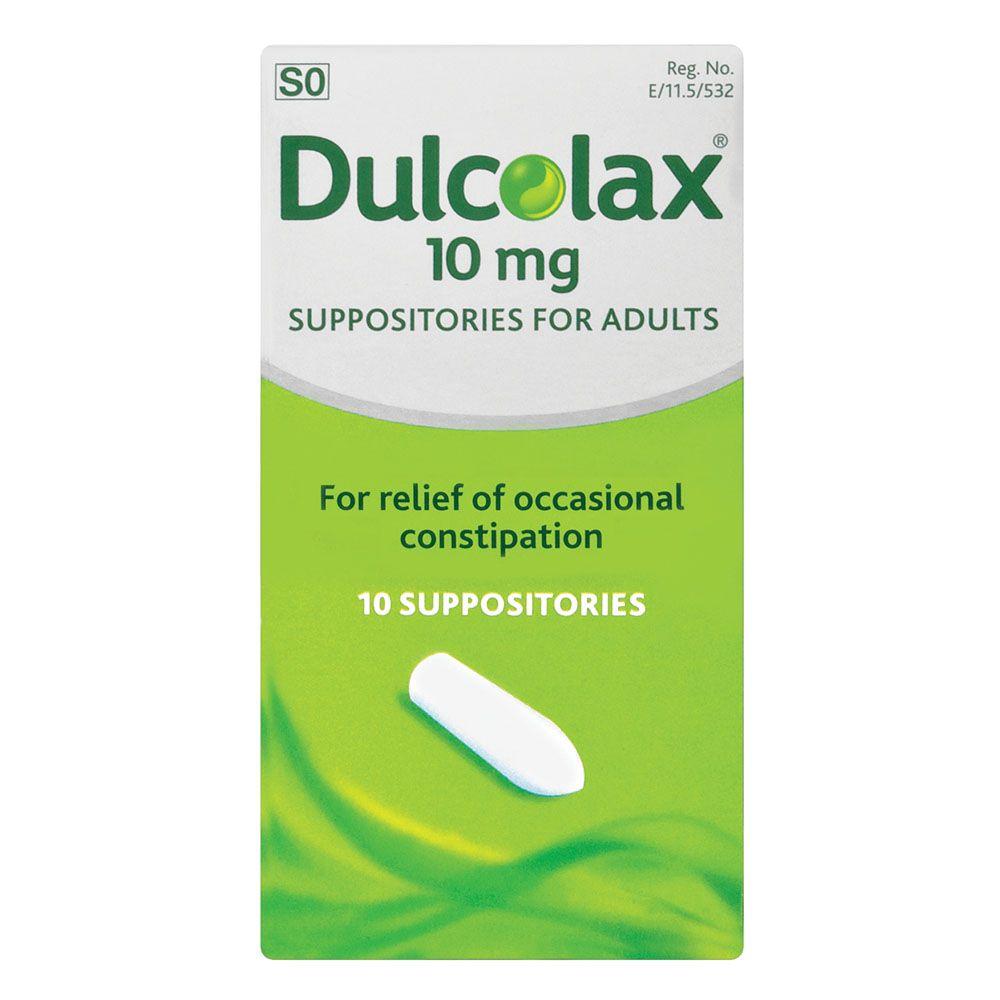 Dulcolax Health Dulcolax Suppositries Adult 10Mg, 10's 6006127000460 721522009