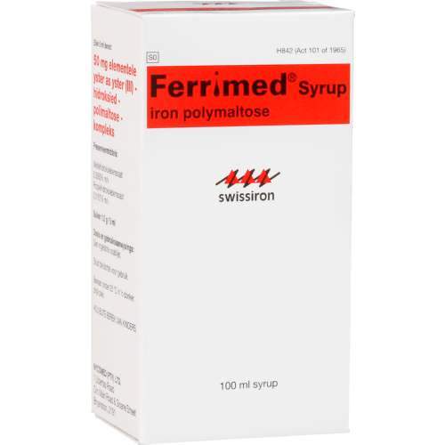 Ferrimed Vitamins Ferrimed Syrup, 100ml 6004397001279 725935006