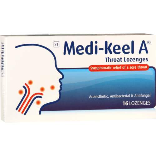 Mopani Pharmacy Health Medi-Keel A Throat Lozenges Original, 16's 6006409000287 741035006