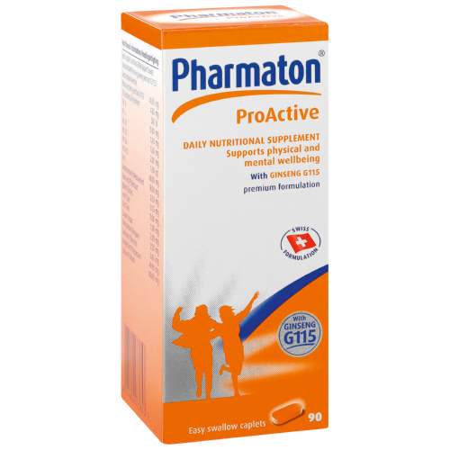 Pharmaton Vitamins Pharmaton ProActive Caps, 60's 6006127001504 754641023