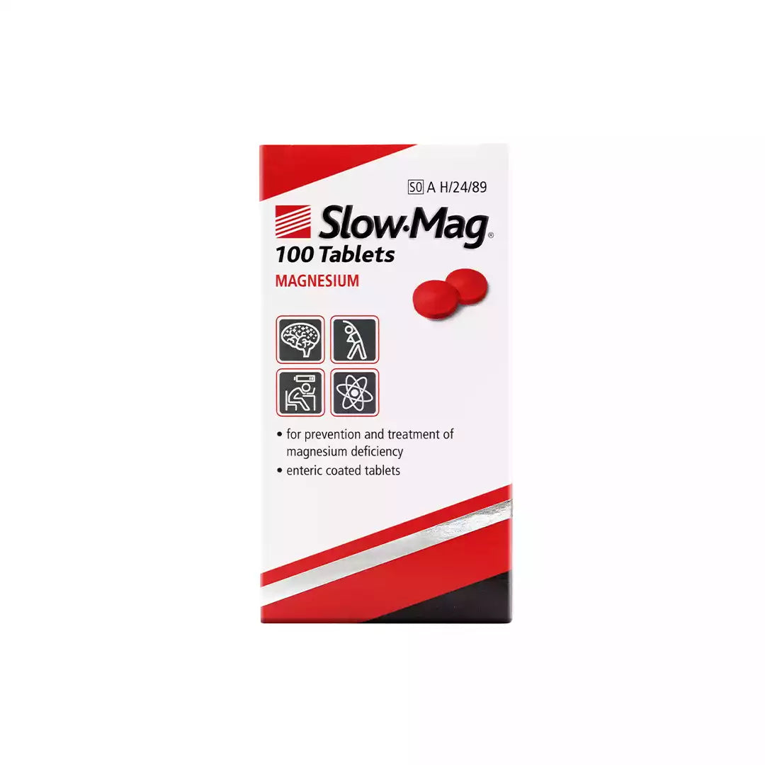 Slow-Mag Magnesium Tablets 100's