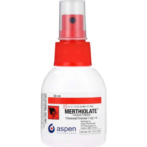Mopani Pharmacy Health Merthiolate Skin Health Spray 30 ml 6001390134737 808709003