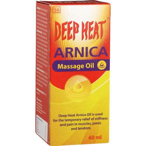 Deep Heat Health Deep Heat Arnica Oil, 60ml 6001516005132 81618