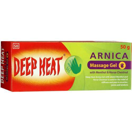 Deep Heat Health Deep Heat Arnica Gel, 50ml 6001516009116 81619