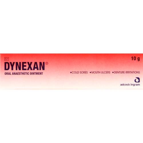 Dynexan Health Dynexan Anaesthetic Ointment, 10g 6006408000219 826391001