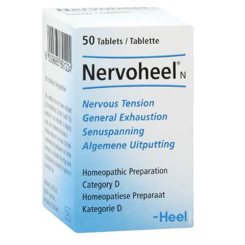 Heel Vitamins Heel Nervoheel Tab - 50's 6009665891224 838764002