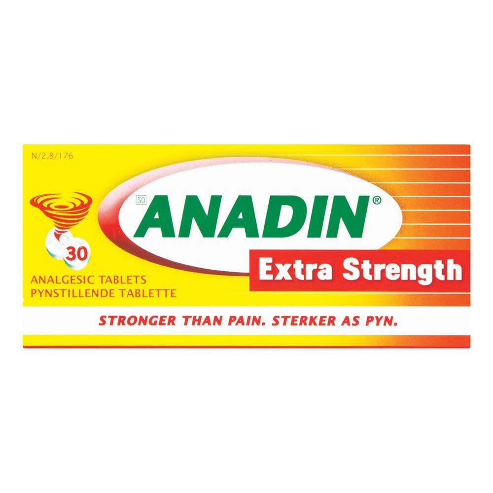 Anadin Health Anadin Extra Tabs, 30's 6001605002202 848085027
