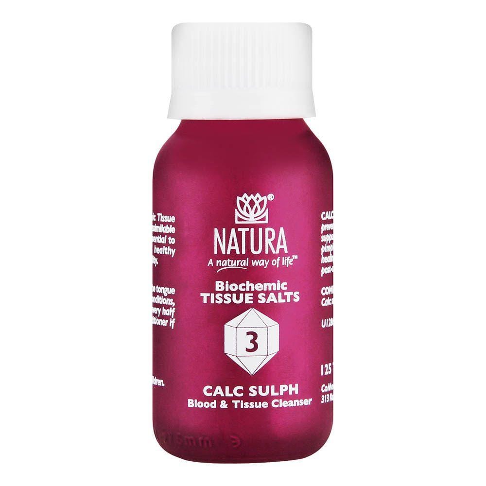 Natura Vitamins Natura Calc Sulph D6 Tabs 125's 6009611481363 850616018