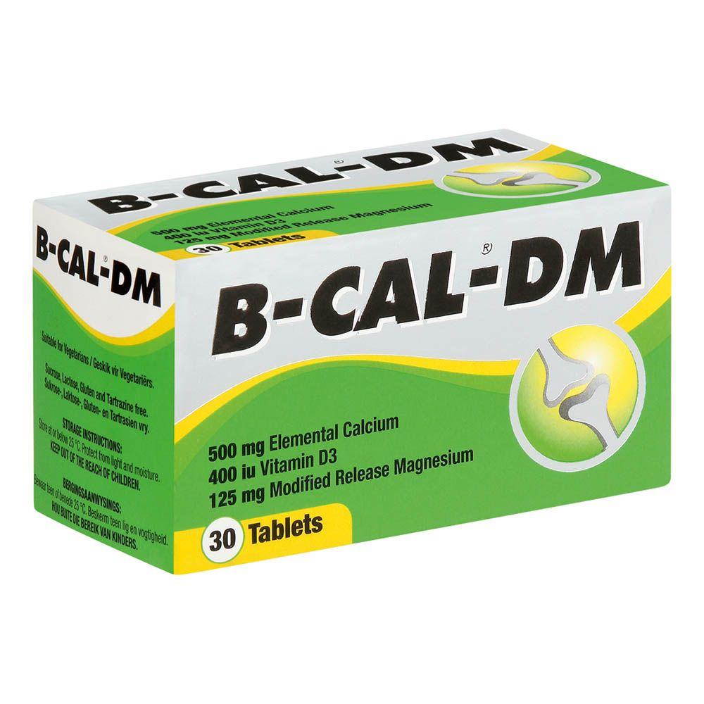 B-Cal Vitamins B-Cal-Dm Swallow Tabs, 30's 6009620600380 862010012