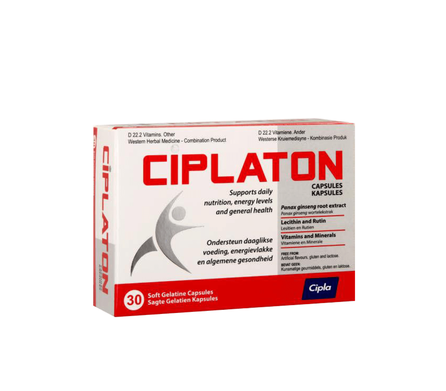 Mopani Pharmacy Vitamins Ciplaton Gel Caps, 30's 6006352001935 865214018