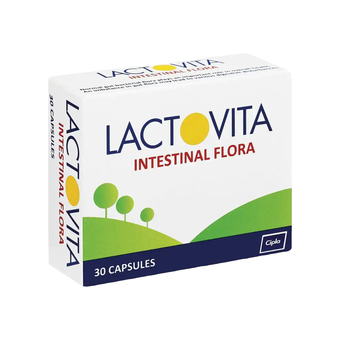 Lactovita Intestinal Flora Supplement Capsules, 30's