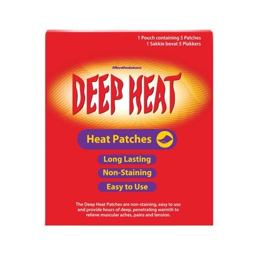 Mopani Pharmacy Health Deep Heat Pain Patches, 5's 5011501040605 870005006
