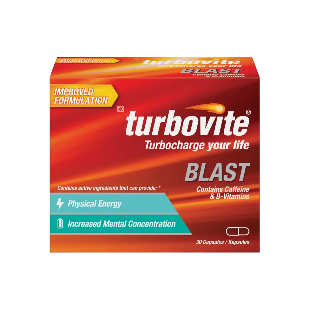 Turbovite Blast Capsules, 30's