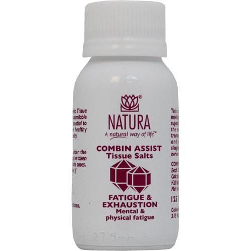 Natura Vitamins Natura Combin Tissue Salts  Fatigue and Exhaustion Tabs 125's 6009611485422 88543