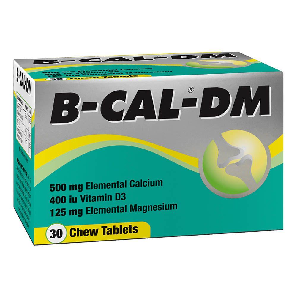 B-Cal Vitamins B-Cal-Dm Chew Tabs, 30's 6009620600120 894049003