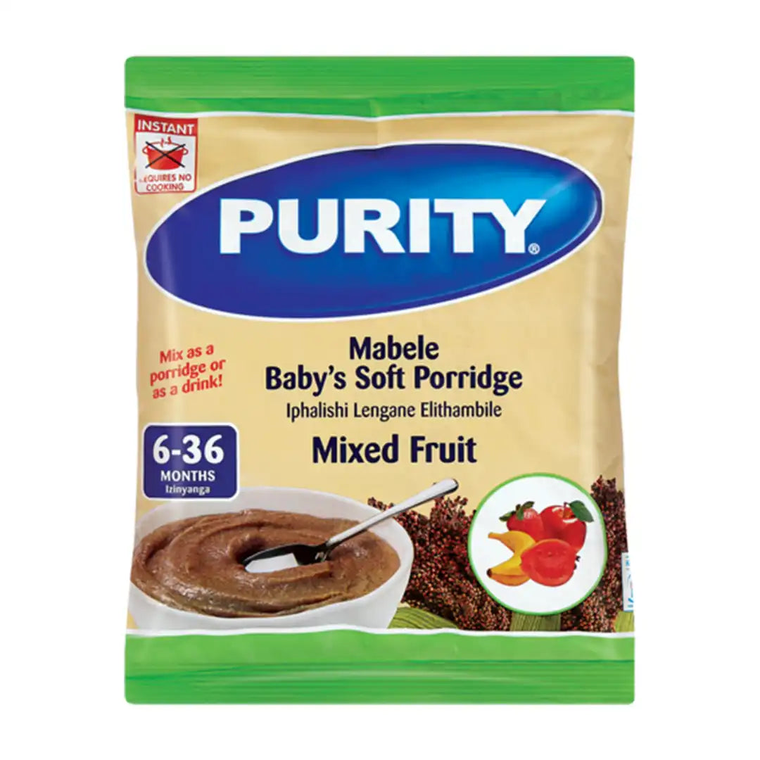 Purity Mabele Porridge Mixed Fruit, 350g