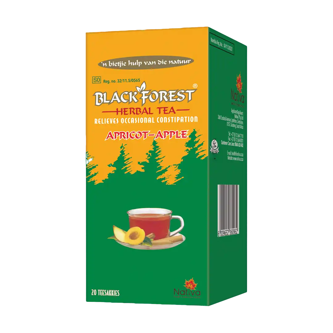 Black Forest Herbal Tea Apricot-Apple, 20's