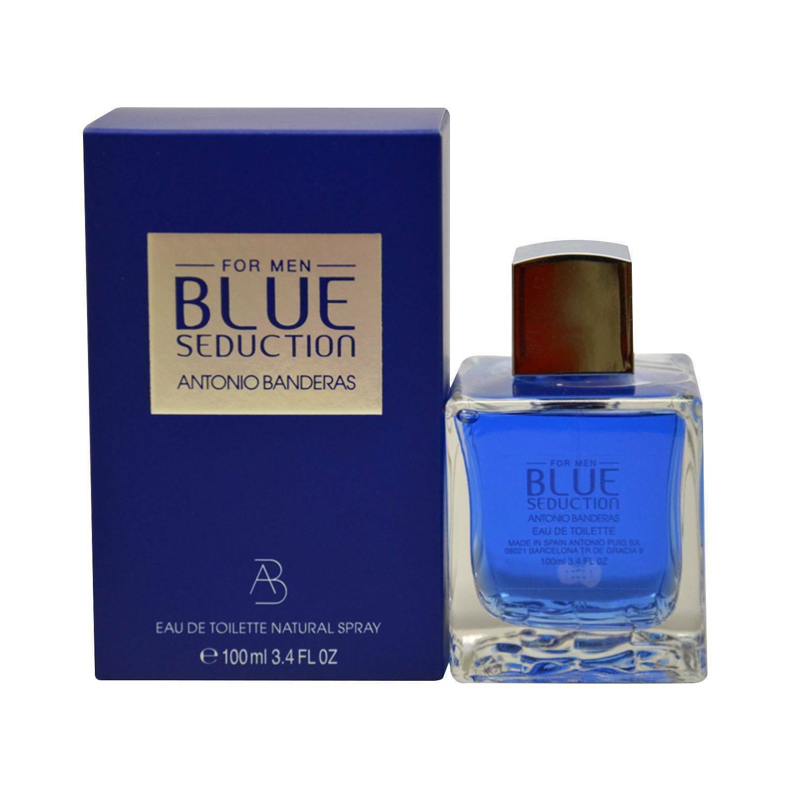 Antonio Banderas Fragrances Antonio Banderas Blue Seduction Eau de Toilette, 100ml 8411061636268 98991
